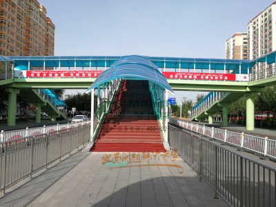 乌鲁木齐过街天桥防滑地坪