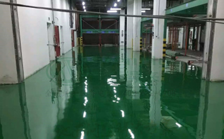 11月海北海北环氧地坪施工高峰来袭，梦得来化工多项目同步推进保交付